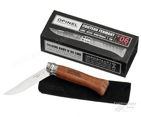 Фото Нож Opinel luxe, нержавеющая сталь Длина лезвия 7 см.