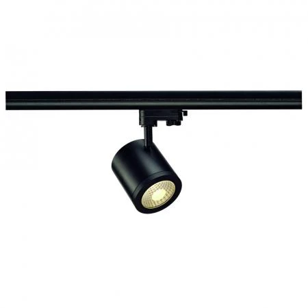 Фото 3Ph, ENOLA_C9 SPOT трековый светильник с COB-LED 9Вт (11.2Вт), 3000К, 750lm, 35°, черный | 152420 SLV