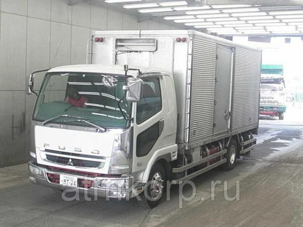 Фото Автофургон изотермический термос MITSUBISHI FUSO гв 2009 груз 2.15 т трехсторонняя разгрузка пробег 158 т.км