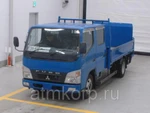 фото Грузовик двухкабинник бортовой MITSUBISHI CANTER гв 2008 гидроборт кабина 6 м груз 2 тн пробег 92 т.км