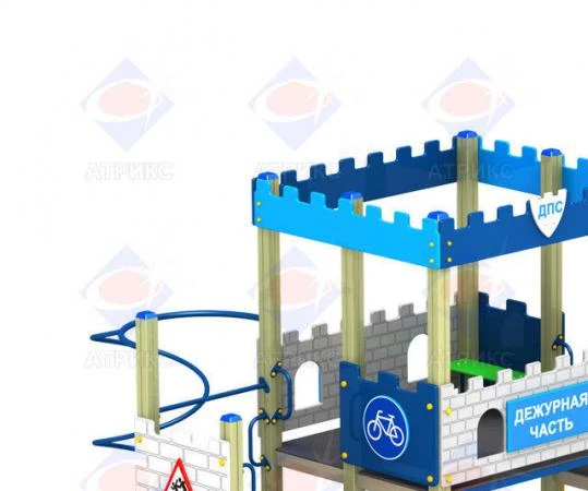 Фото Детский игровой комплекс "Дежурная часть ДПС"