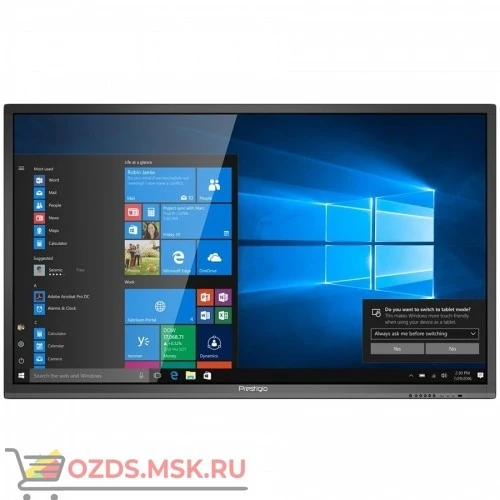 Фото Prestigio MultiBoard 84″ PMB728G848: Интерактивная панель