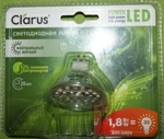 фото Точечная светодиодная лампа Clarus LED Spot MR16-N 1,8W, 220-240V, 4100K