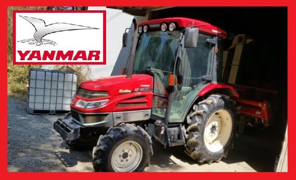 Фото Японский минитрактор Yanmar US 401 с Кабиной