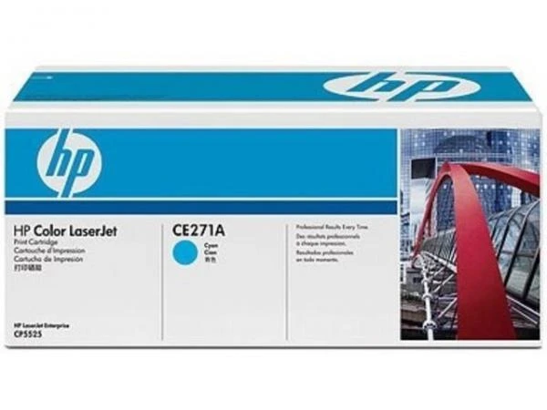 Фото Расходные материалы HP Color LaserJet CE271A Cyan Print Cartridge