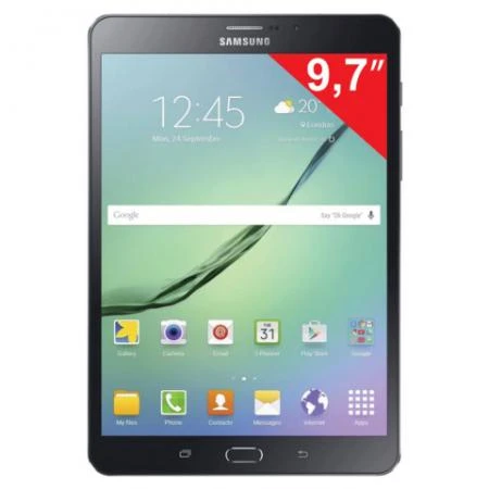 Фото Планшет SAMSUNG GALAXY Tab S2 SM-T810N, 9,7", Wi-Fi, 8 Мп, 32 Гб, microSD, черный, пластик