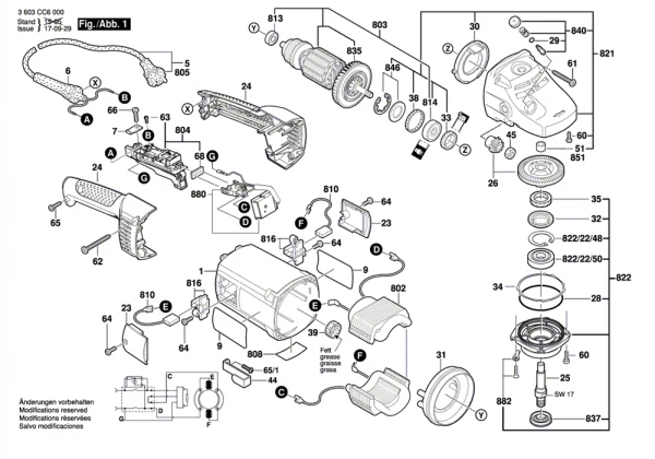 Фото BOSCH ЭЛЕКТРОННЫЙ МОДУЛЬ болгарки Bosch PWS 2000-230 JE (рис.880)