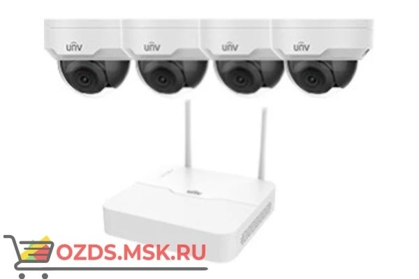 Фото UNIVIEW KITNVR301-04LB-W4х322SR3-VSF28W-D Wi-Fi —: Комплект видеонаблюдения