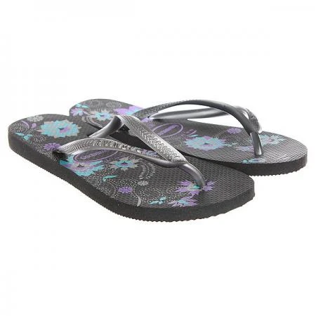 Фото Вьетнамки женские Havaianas Slim Organic Black