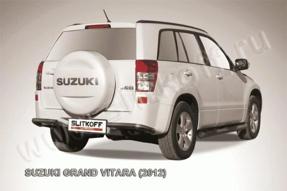 Фото Slitkoff Уголки d57 черные SUZUKI GRAND VITARA (2012)