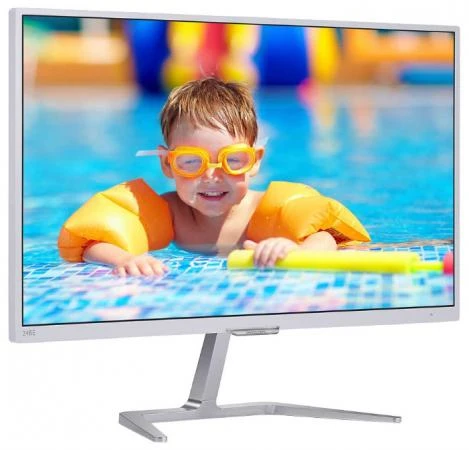 Фото Монитор 23.6" Philips 246E7QDSW/00(01) gl.WHITE PLS