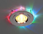 фото Светодиодный точечный светильник 2020/2 SL/7-LED (хром / мультиколор); a030523 ELEKTROSTANDARD