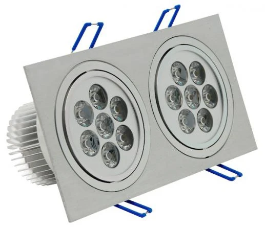 Фото Светодиодный точечный светильник "Downlight" 105x206x67 16вт 4200K 1680лм IP40 УХЛ4 | DRG16-48-NW-55 НОВЫЙ СВЕТ