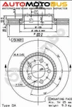 фото Тормозной диск brembo 09.9130.75