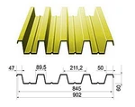 фото Профнастил Н60-845 (Для кровли, перекрытий, несущий)