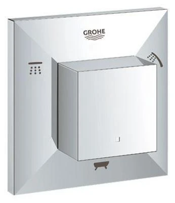 Фото GROHE Allure Brilliant 19798 000 Переключатель на 5 положений (хром)