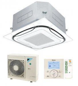 Фото Кондиционер кассетный Daikin FCQG71F / RR71BV/-30°