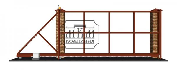 Фото Комплект откатных ворот ЭКО