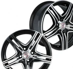 фото NZ Wheels F-6 7x17/5x114.3 D67.1 ET40 BKF