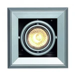 фото AIXLIGHT®, MOD 1 MR16 светильник встраиваемый для лампы МR16 50Вт макс., серебристый / черный | 154112 SLV