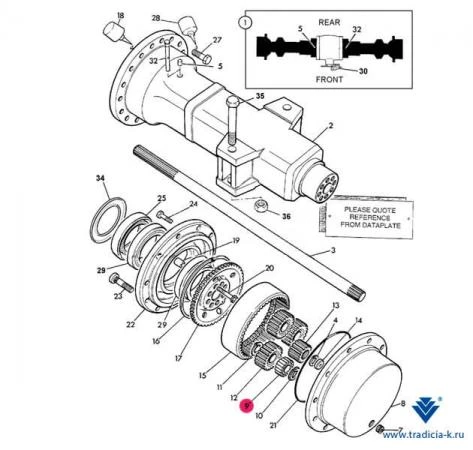 Фото Подшипник игольчатый ПМ 907/50200 на JCB 3CX