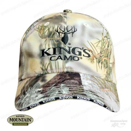 Фото Бейсболка King's Camo Pro Hunter Цвет MOUNTATN Shadow