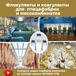 фото Флокулянты коагулянты для очистных сооружений птицефабрик