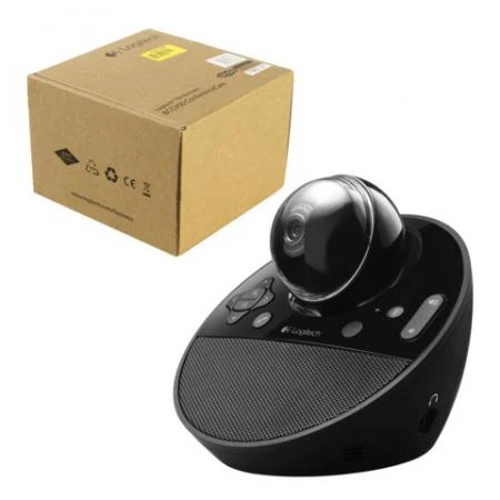 Фото Веб-камера LOGITECH ConferenceCam BCC950, 3 Мпикс., микрофон, USB 2.0, черная, регулируемый крепеж