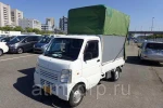 фото Микрогрузовик SUZUKI CARRY кузов DA63T тентованный бортовой гв 2012 4WD 4х4 высокий тент пробег 23 т.км