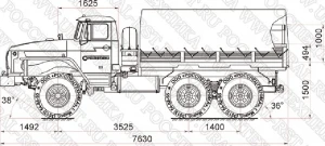 Фото Урал 4320-41 Бортовой