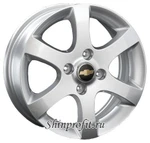 фото Replica GM33 6x16/4x114.3 D56.6 ET49 Silver