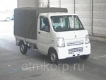 фото Микрогрузовик SUZUKI CARRY кузов DA63T тентованный бортовой гв 2010 гидроборт пробег 9 тыс км