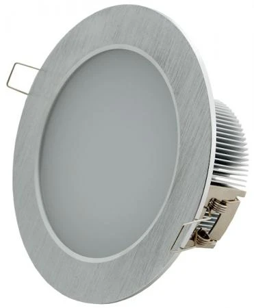 Фото Светодиодный светильник "Downlight" 16вт 3000K 1355лм IP40 УХЛ4 | TRD16-27-W-01 (1..10V) НОВЫЙ СВЕТ