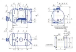 фото Аппараты горизонтальные цельносварные с эллиптическими днищами типа ГЭЭ, с трубным пучком