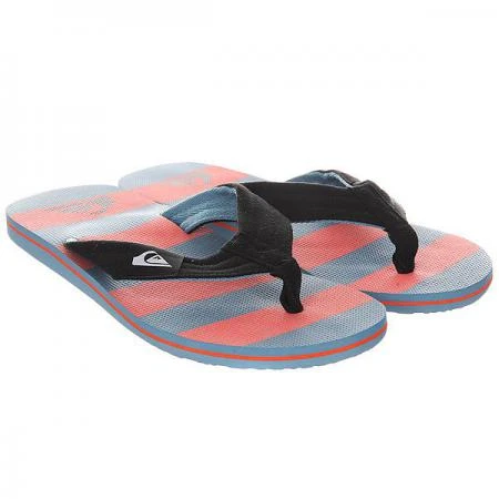 Фото Вьетнамки Quiksilver Molokai Layback Black/Red/Blue