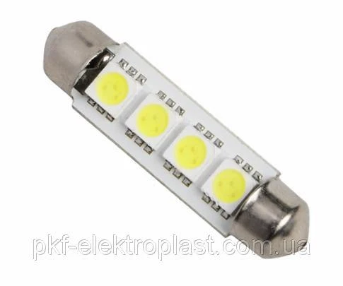 Фото Автосветодиод SV8.5-T10*31-1SMD(5050)