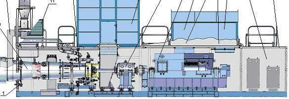 Фото Test bench for gas turbine engines and gas turbines