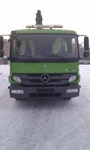 фото Эвакуатор Mercedes Benz Atego 1218 с КМУ