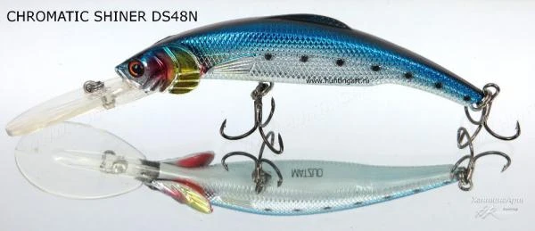 Фото Воблер Matzuo Kinchou Minnow 17,7 гр (3 - 6,1 м.) Цвет DS48ND (Chromatic Shiner)