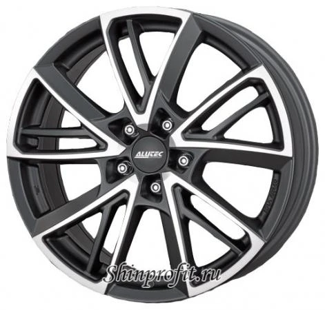 Фото Alutec Xplosive 7x16/5x100 D63.3 ET38 Graphit Matt Front Polished Graphit Matt Front Polished