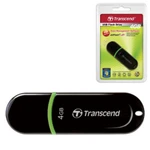 фото Флэш-диск 4 GB, TRANSCEND JetFlash 300, USB 2.0, черный