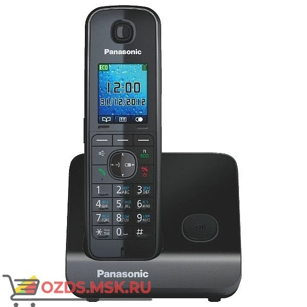 Фото Panasonic KX-TG8151RUB — Беспроводной телефон DECT (радиотелефон) , цвет черный