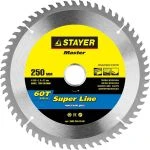 фото Диск пильный STAYER MASTER "SUPER-Line" по дереву, 250х32мм, 60Т