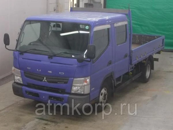 Фото Грузовик двухкабинник бортовой MITSUBISHI CANTER гв 2011 двойная кабина 6 мест груз 2 тн пробег 73 т.км