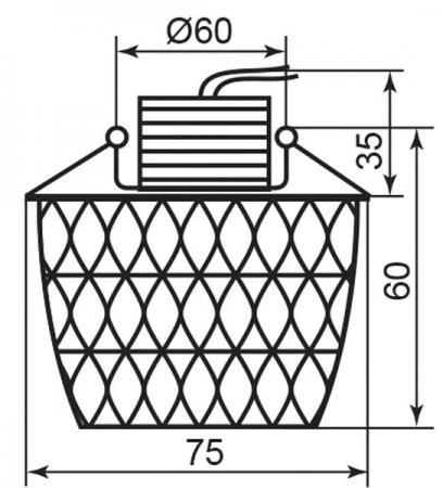 Фото Светильник потолочный 10W 220V/50Hz 600Lm 3000K прозрачный прозрачный JD68; 27820