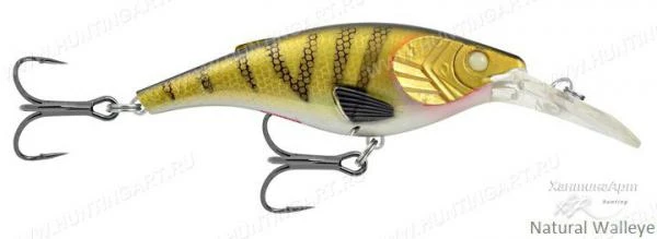 Фото Воблер Matzuo Kinchou Shad 10,6 гр (7.6 cm) Расцветка NWLYE Natural Walleye