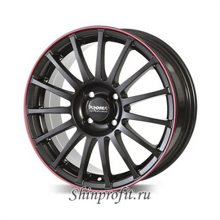 Фото Proma RSs 6.5x16/4x100 D54.1 ET48 Черный+Красный