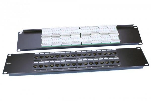 Фото Hyperline PP3-19-32-8P8C-C5E-110D Патч-панель 19"