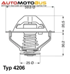 фото Термостат WAHLER 4206.90D