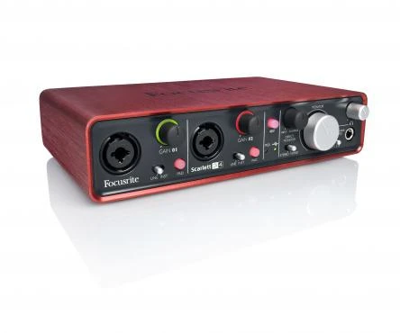 Фото USB аудио интерфейс FOCUSRITE Scarlett 2i4